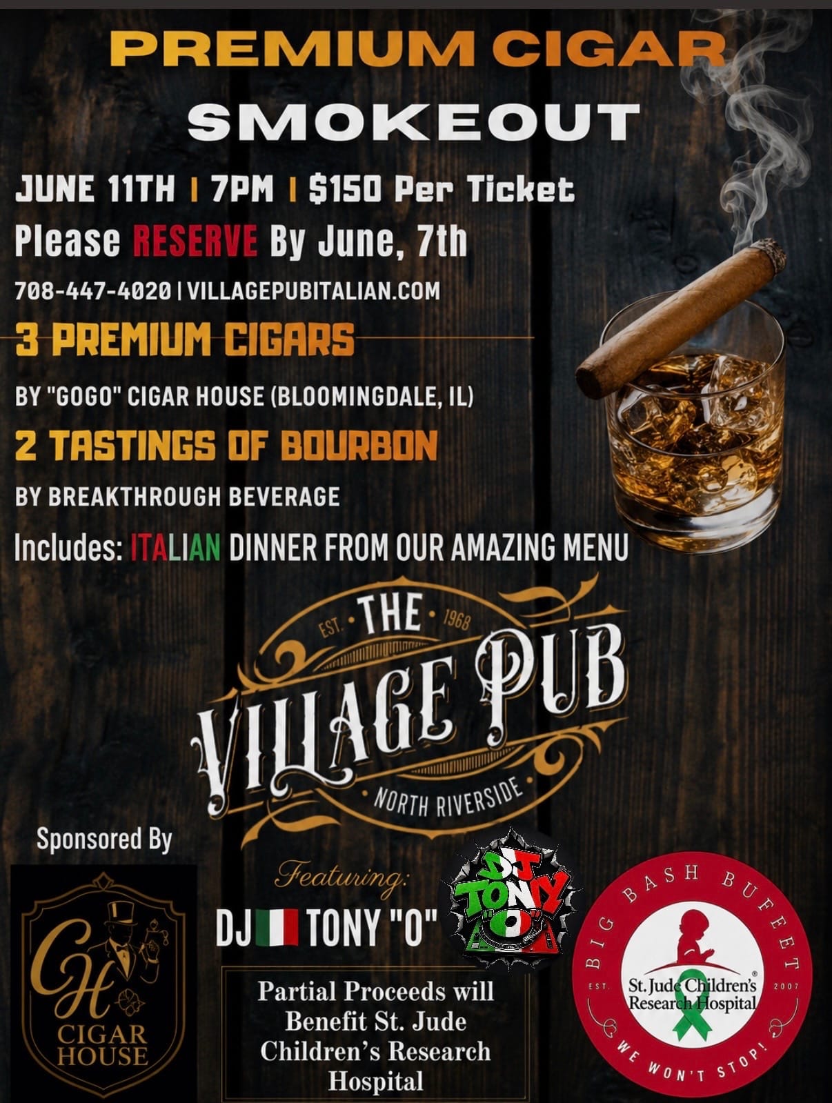 Village Pub Cigar Night