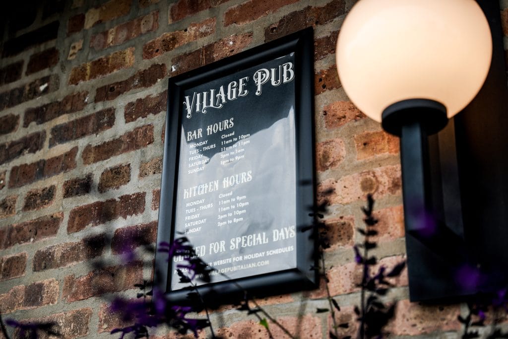 Village Pub Italian Restaurant Chicago 7